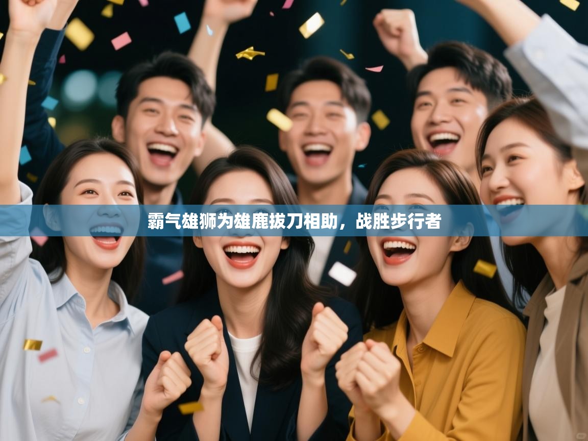 霸气雄狮为雄鹿拔刀相助，战胜步行者  第2张